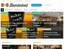 Tablet Screenshot of beerlinked.com
